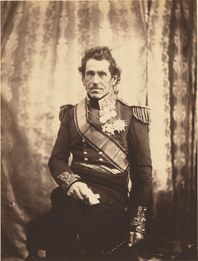 Generallöjtnant Sir De Lacy Evans, G.C.B. av Roger Fenton