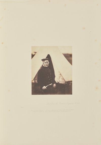 Generallöjtnant Sir Richard England, K.C.B. av Roger Fenton
