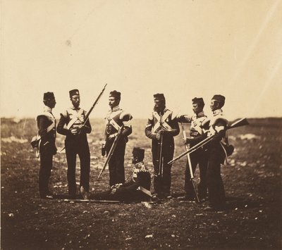 Män från 68:e regementet av Roger Fenton