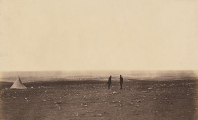 Poliser i utkiksplatsen vid Cathcarts Hill av Roger Fenton
