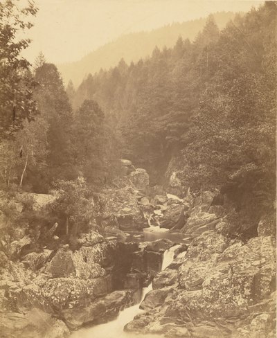 Vid Llugwy, nedanför Swallow Falls. av Roger Fenton