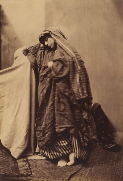 Orientalistisk studie av en kvinna, 1858. av Roger Fenton