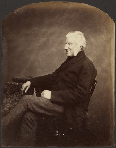 [Porträtt av en man, 3/4 vy] av Roger Fenton