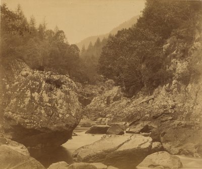 Stenar i Lwgwy: Bettws-y-Coed. av Roger Fenton