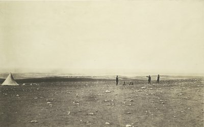 Sebastopol från Cathcarts Hill, 1855. av Roger Fenton