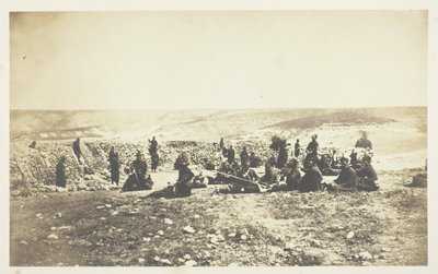 Den franska redutten vid Inkermann av Roger Fenton