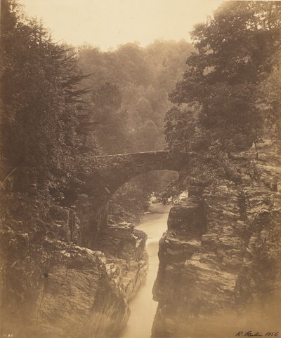 The Hermitage Bridge, Dunkeld av Roger Fenton
