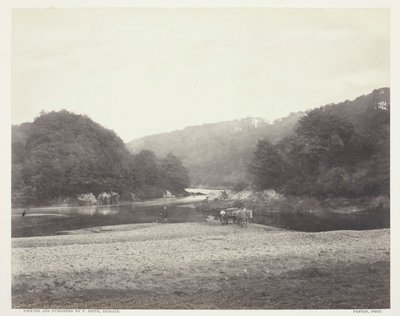 Utsikt över Ribble, Yorkshire av Roger Fenton