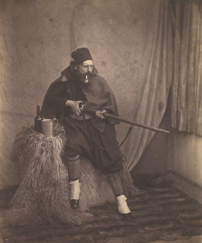 Zouave, 2:a divisionen, 1855. av Roger Fenton
