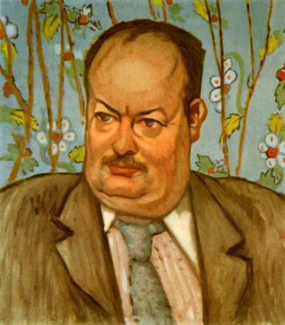 J.M.E. McTaggart, c1920, 1943. av Roger Fry