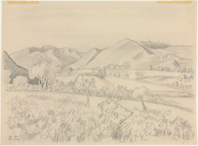 Landskap av Roger Fry