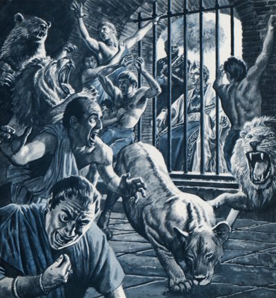 Caligula (litografi) av Roger Payne