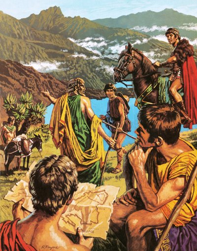 Diogenes, den grekiske upptäcktsresanden, på resa i Afrika av Roger Payne