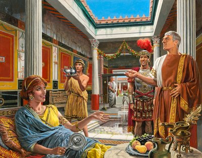 Livet i Pompei av Roger Payne