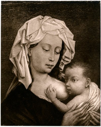 Madonna och barn, 1927 av Rogier van der Weyden