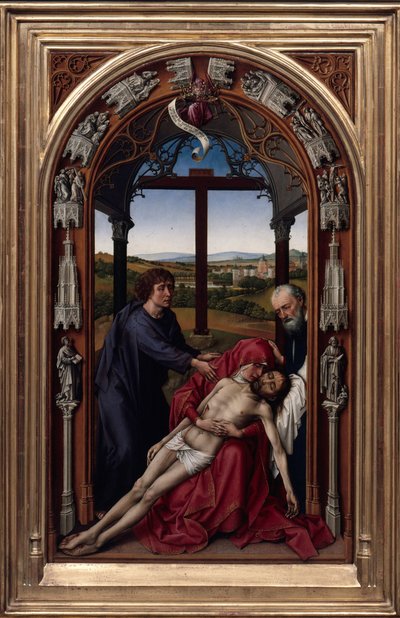 Our Lady Miraflores altare, ca. 1440 av Rogier van der Weyden