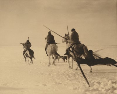 The Blizzard, ca 1910 (fotografi) av Roland W. Reed