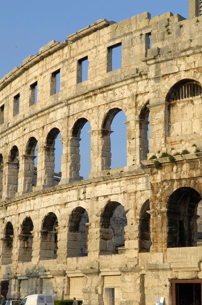 Amfiteatern i Pula, Kroatien av Roman