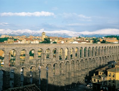 Akvedukten av Segovia, Spanien av Roman