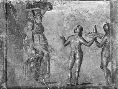 Bacchic scene   av Roman