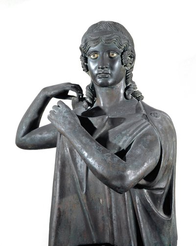 Bronsstaty av en dansare av Roman