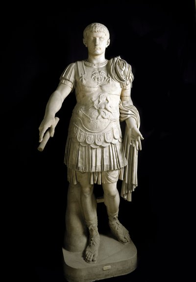 Caius Caesar Germanicus, romersk kejsare (marmor) av Roman