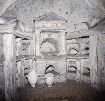 Columbarium - Pomponius Hylax grav av Roman
