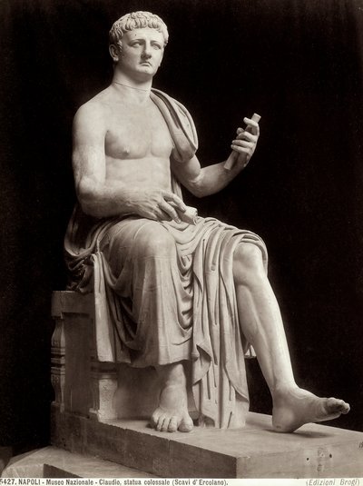 Kejsar Claudius (marmor) av Roman
