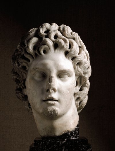 Chef för Alexander den store, 2:a århundradet f.Kr. (skulptur) av Roman