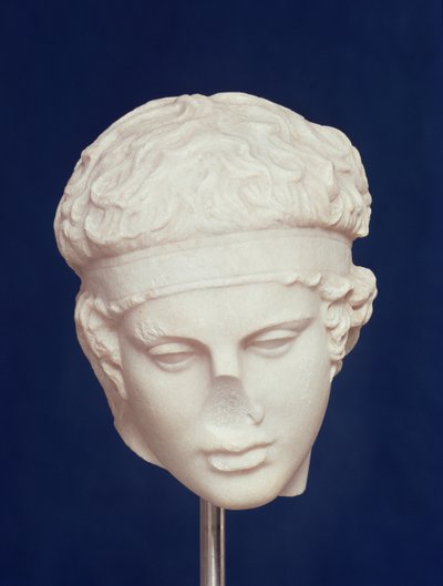 Chef för Diadumenos (marmor) (se även 293766) av Roman