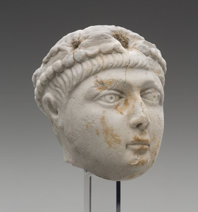 Chef för kejsar Honorius som barn, sent 400-talet e.Kr. (marmor) av Roman