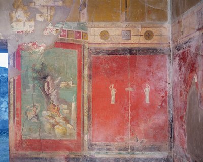 Herkules i Hesperidernas trädgård, från prästen Amandus hus, ca 15 f.Kr.-50 e.Kr. av Roman