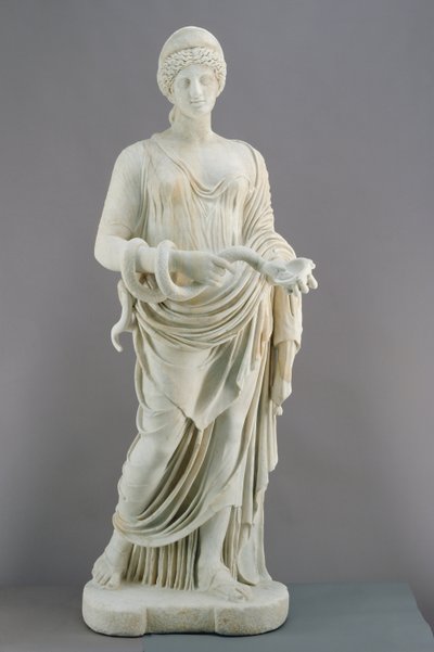 Hygieia, ca 170 e.Kr. (marmor) av Roman