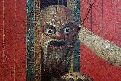 Initiationsriter av Dionysos-kulten, fresk från Villa Dei Misteri av Roman