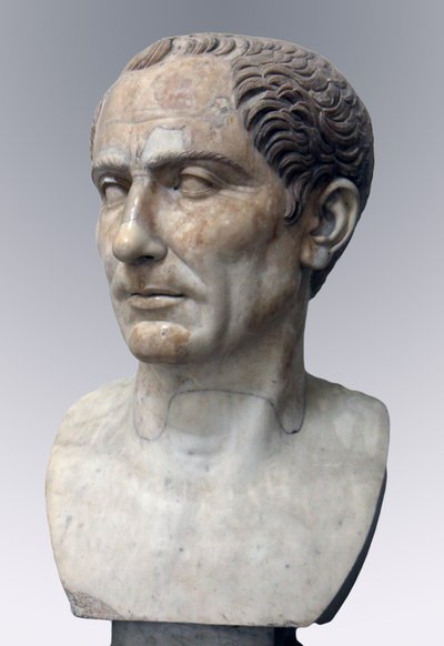 Julius Caesar (marmor) av Roman