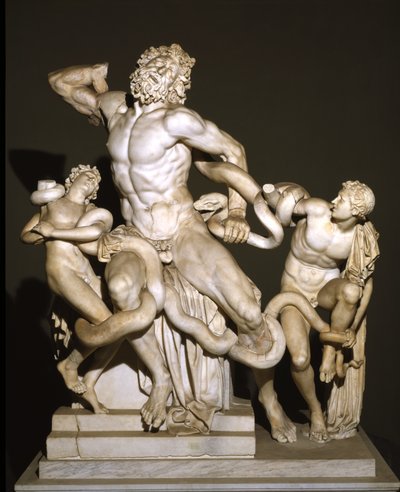 Laocoön och hans söner (marmor) av Roman