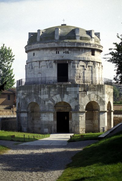Theodorik den stores mausoleum (455 - 526), Ravenna. av Roman