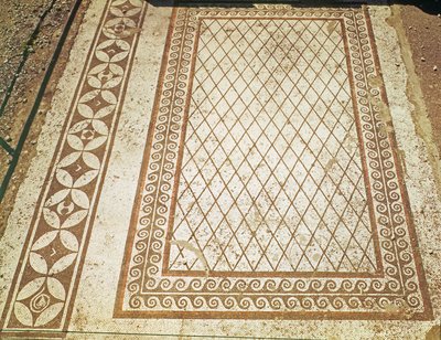 Mosaikgolv från Messiis hus (mosaik) av Roman