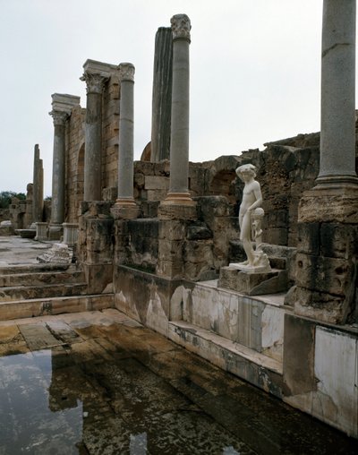 Offentligt bad byggt under kejsar Hadrianus, 200-talet av Roman
