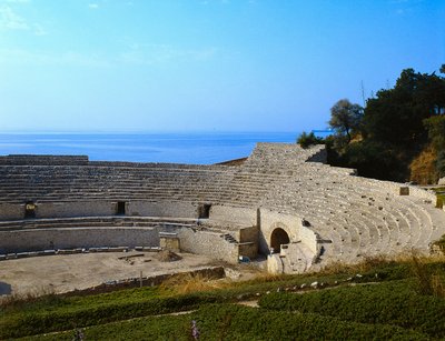 Romerska amfiteatern i Tarragona av Roman