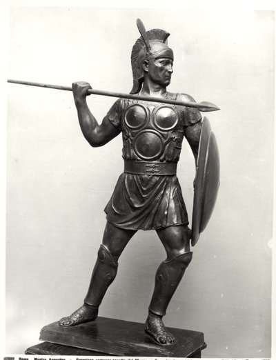 Samnite krigare statyett av Roman