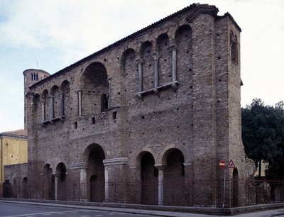 Kejsar Theodorik den stores palats (455 - 526) i Ravenna. av Roman