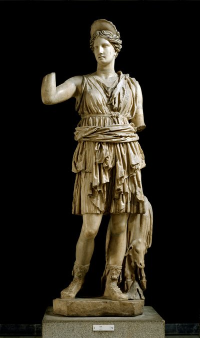 Venus, 2:a århundradet (marmorskulptur) av Roman