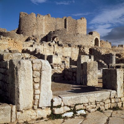 Utsikt över de licinianska baden av Roman