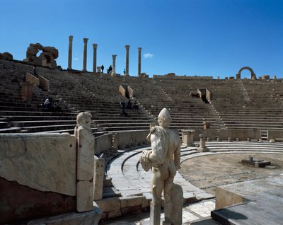 Utsikt över teatern av Roman