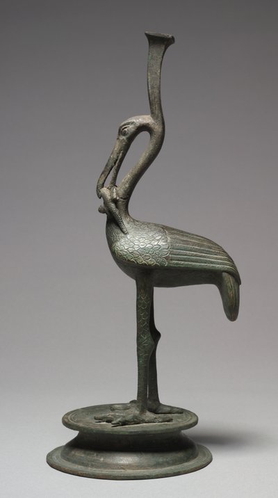 Ibis Eating a Lizard, 1:a århundradet f.Kr.-1:a århundradet e.Kr av Roman Imperial Period
