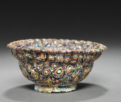 Millefiori Bowl, 1-100 av Roman Imperial Period