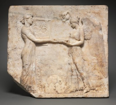 Relief av Apollo med Nike, 27 BC-14 av Roman Imperial Period