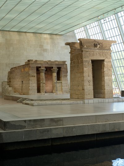 Temple of Dendur, c.10 f.Kr. (eolisk sandsten) av Roman Period Egyptian