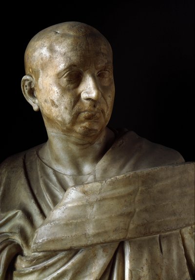 Byst av Scipio den afrikanske (marmorskulptur) av Roman Roman